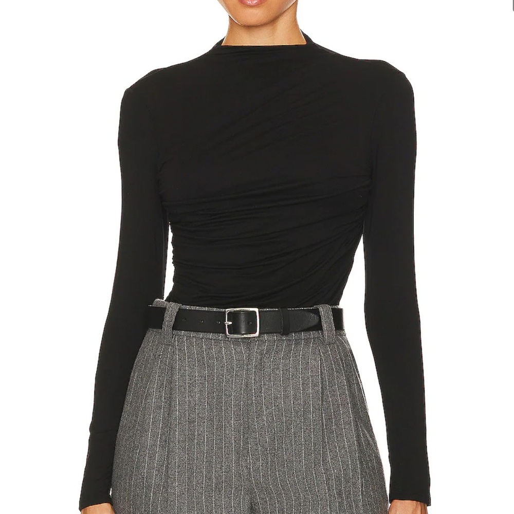 Enza Costa Long Sleeve Twist Top